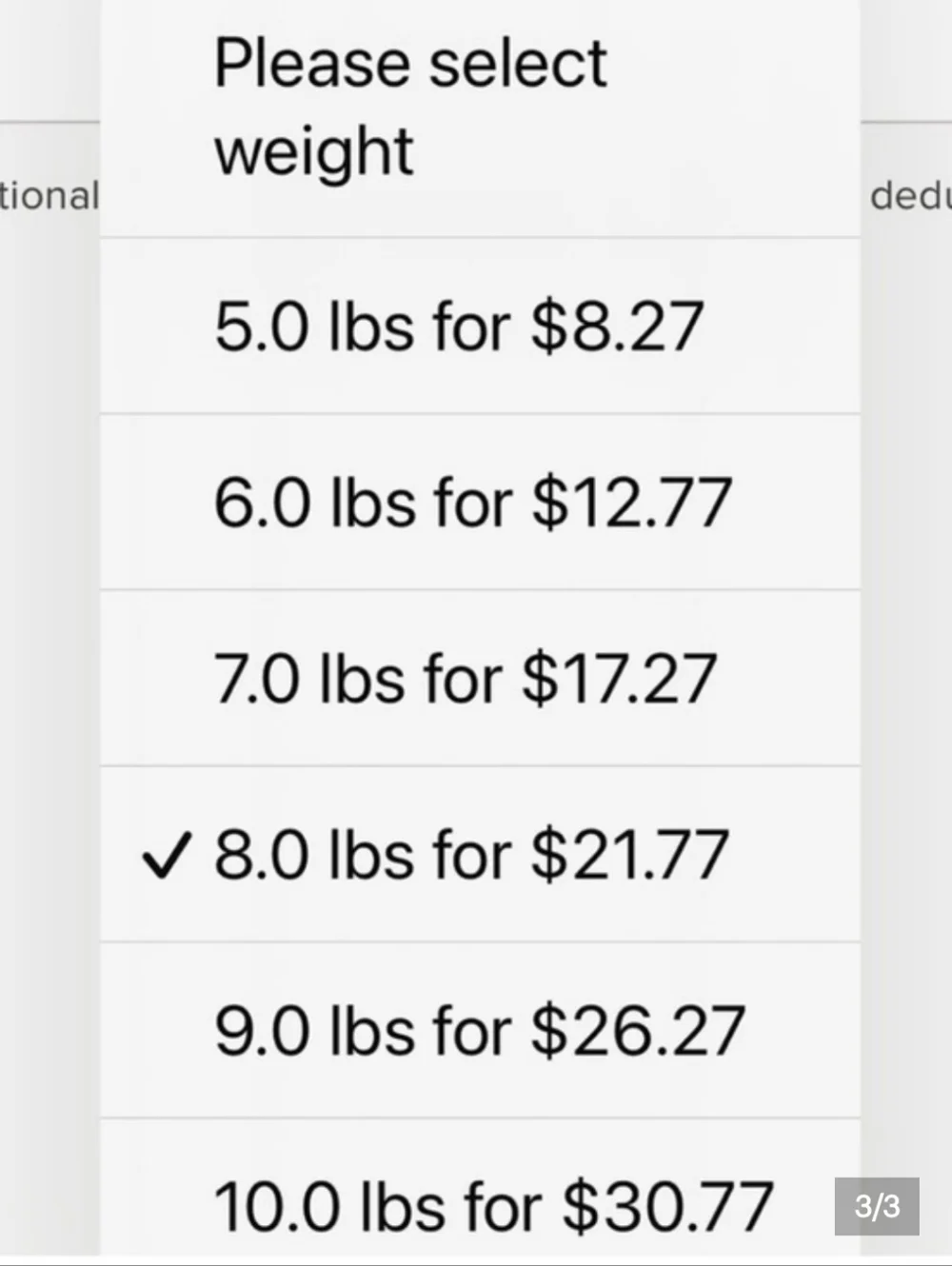 EXTRA SHIPPING LABEL FOR PACKAGES OVER 5 POUNDS - Picture 3 of 5